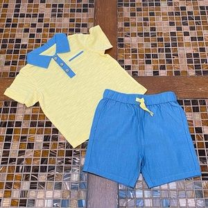 Denim Baby Boy Set